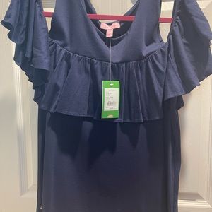 Lilly Pulitzer Cold Shoulder Lyra Top